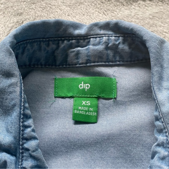 Blue Button Down - Picture 3 of 3